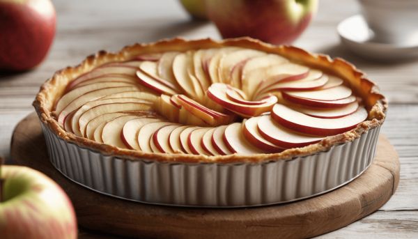 Réalisez une tarte aux pommes sans pâte délicieuse