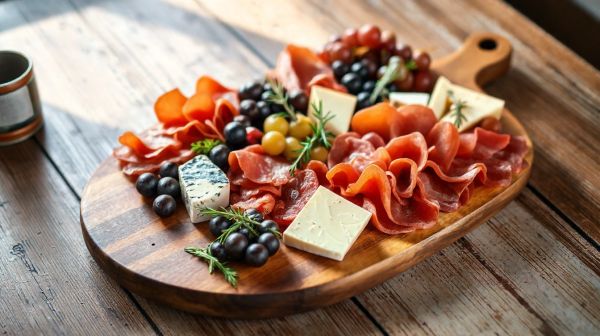 Top idées créatives pour une planche charcuterie et fromage